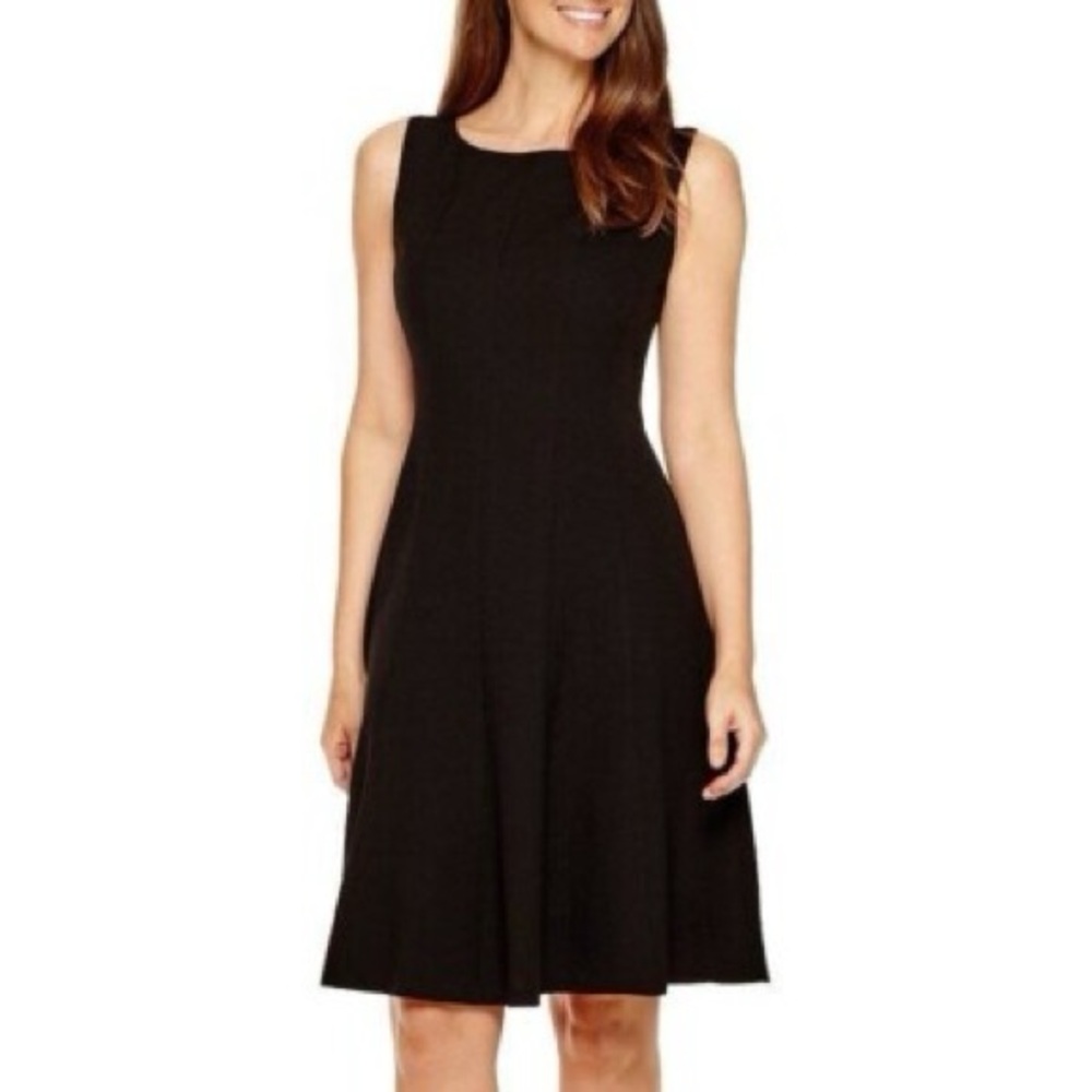 Black classic dress